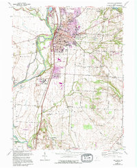 Download a high-resolution, GPS-compatible USGS topo map for Circleville, OH (1995 edition)
