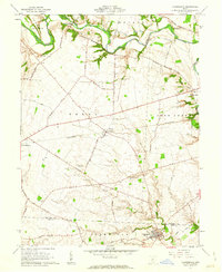 Download a high-resolution, GPS-compatible USGS topo map for Clarksburg, OH (1963 edition)