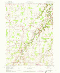 Download a high-resolution, GPS-compatible USGS topo map for Clarksfield, OH (1973 edition)