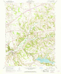 Download a high-resolution, GPS-compatible USGS topo map for Clarksville, OH (1968 edition)