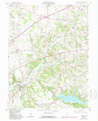 Download a high-resolution, GPS-compatible USGS topo map for Clarksville, OH (1987 edition)