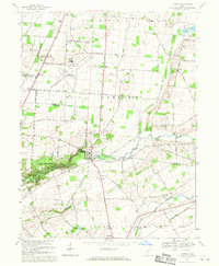 Download a high-resolution, GPS-compatible USGS topo map for Clifton, OH (1970 edition)