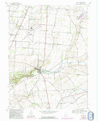 Download a high-resolution, GPS-compatible USGS topo map for Clifton, OH (1992 edition)