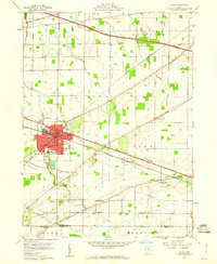 Download a high-resolution, GPS-compatible USGS topo map for Clyde, OH (1960 edition)