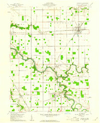 Download a high-resolution, GPS-compatible USGS topo map for Continental, OH (1961 edition)