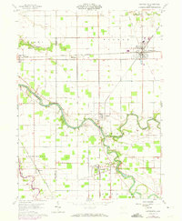 Download a high-resolution, GPS-compatible USGS topo map for Continental, OH (1973 edition)