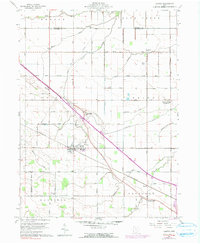 Download a high-resolution, GPS-compatible USGS topo map for Convoy, OH (1990 edition)