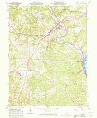Download a high-resolution, GPS-compatible USGS topo map for Coolville, OH (1973 edition)
