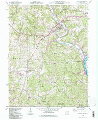 Download a high-resolution, GPS-compatible USGS topo map for Coolville, OH (1998 edition)