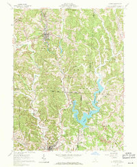 Download a high-resolution, GPS-compatible USGS topo map for Corning, OH (1971 edition)