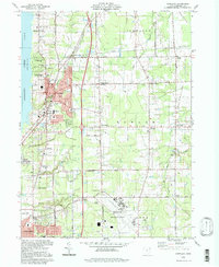 Download a high-resolution, GPS-compatible USGS topo map for Cortland, OH (1997 edition)