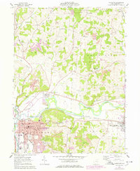 Download a high-resolution, GPS-compatible USGS topo map for Coshocton, OH (1978 edition)