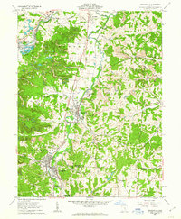 Download a high-resolution, GPS-compatible USGS topo map for Crooksville, OH (1963 edition)