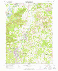 Download a high-resolution, GPS-compatible USGS topo map for Crooksville, OH (1977 edition)