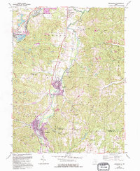 Download a high-resolution, GPS-compatible USGS topo map for Crooksville, OH (1995 edition)