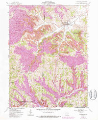 Download a high-resolution, GPS-compatible USGS topo map for Cumberland, OH (1987 edition)