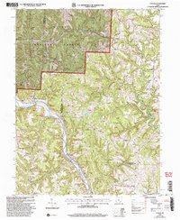 Download a high-resolution, GPS-compatible USGS topo map for Cutler, OH (2006 edition)