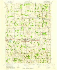 Download a high-resolution, GPS-compatible USGS topo map for Dalton, OH (1962 edition)