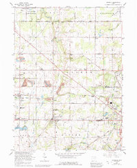 Download a high-resolution, GPS-compatible USGS topo map for Damascus, OH (1992 edition)