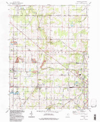 Download a high-resolution, GPS-compatible USGS topo map for Damascus, OH (1997 edition)