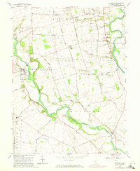 Download a high-resolution, GPS-compatible USGS topo map for Darbyville, OH (1972 edition)