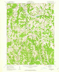 Download a high-resolution, GPS-compatible USGS topo map for Deavertown, OH (1962 edition)