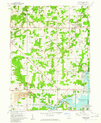 Download a high-resolution, GPS-compatible USGS topo map for Deerfield, OH (1961 edition)