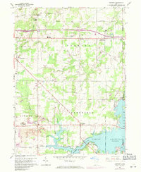 Download a high-resolution, GPS-compatible USGS topo map for Deerfield, OH (1971 edition)