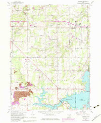 Download a high-resolution, GPS-compatible USGS topo map for Deerfield, OH (1979 edition)
