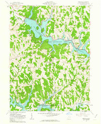 Download a high-resolution, GPS-compatible USGS topo map for Deersville, OH (1963 edition)