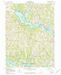 Download a high-resolution, GPS-compatible USGS topo map for Deersville, OH (1984 edition)