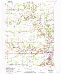Download a high-resolution, GPS-compatible USGS topo map for Defiance West, OH (1990 edition)