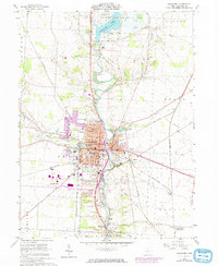 Download a high-resolution, GPS-compatible USGS topo map for Delaware, OH (1974 edition)