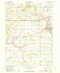 Download a high-resolution, GPS-compatible USGS topo map for Delta, OH (1972 edition)