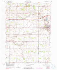 Download a high-resolution, GPS-compatible USGS topo map for Delta, OH (1990 edition)