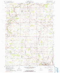 Download a high-resolution, GPS-compatible USGS topo map for Denmark, OH (1990 edition)