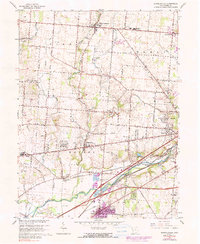 Download a high-resolution, GPS-compatible USGS topo map for Donnelsville, OH (1990 edition)