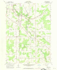 Download a high-resolution, GPS-compatible USGS topo map for Dorset, OH (1971 edition)