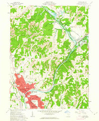 Download a high-resolution, GPS-compatible USGS topo map for Dover, OH (1963 edition)