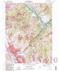 Download a high-resolution, GPS-compatible USGS topo map for Dover, OH (1998 edition)