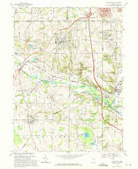 Download a high-resolution, GPS-compatible USGS topo map for Doylestown, OH (1971 edition)