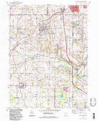 Download a high-resolution, GPS-compatible USGS topo map for Doylestown, OH (1997 edition)