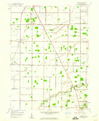 Download a high-resolution, GPS-compatible USGS topo map for Dunbridge, OH (1960 edition)