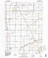 Download a high-resolution, GPS-compatible USGS topo map for Dunbridge, OH (1998 edition)