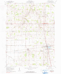 Download a high-resolution, GPS-compatible USGS topo map for Dunkirk, OH (1990 edition)
