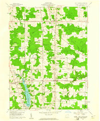 Download a high-resolution, GPS-compatible USGS topo map for East Claridon, OH (1961 edition)