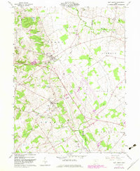 Download a high-resolution, GPS-compatible USGS topo map for East Liberty, OH (1983 edition)