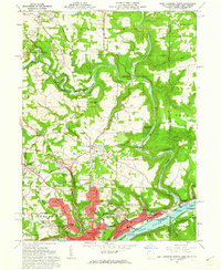 Download a high-resolution, GPS-compatible USGS topo map for East Liverpool North, OH (1962 edition)