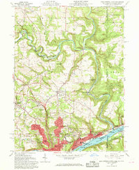 Download a high-resolution, GPS-compatible USGS topo map for East Liverpool North, OH (1968 edition)
