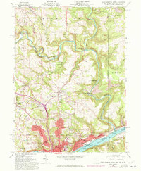 Download a high-resolution, GPS-compatible USGS topo map for East Liverpool North, OH (1972 edition)